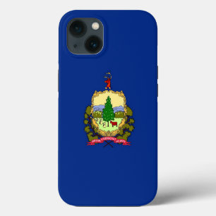 Case-Mate iPhone Case Coque-Mate de pomme patriotique, drapeau du Vermon