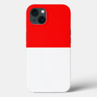 Coque-Mate de pomme patriotique, drapeau indonésie