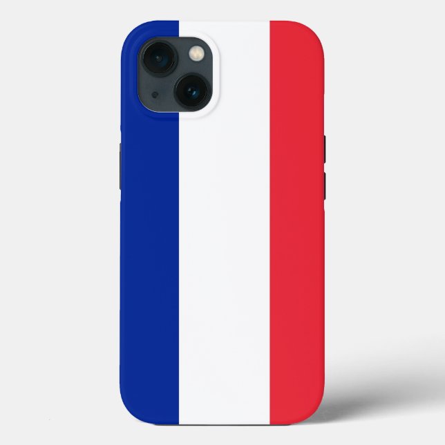 Coques Case-Mate iPhone Coque-Mate de pomme patriotique, France (Verso)