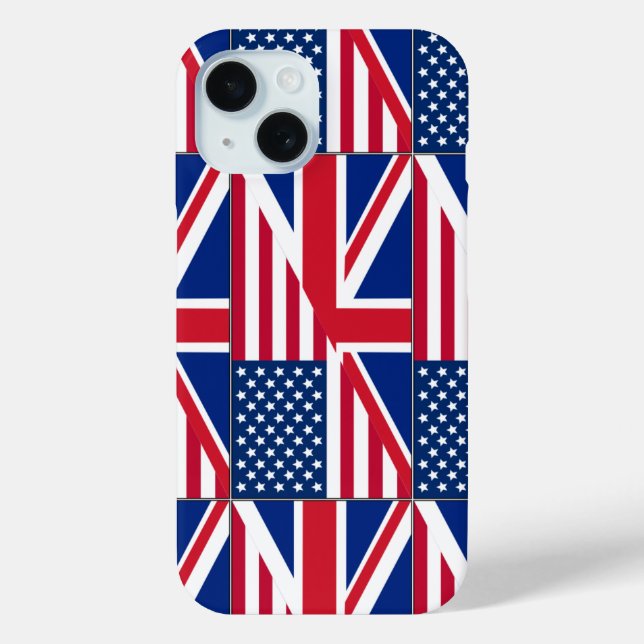Coques Case-Mate iPhone Coque-Mate iPh, Drapeau américain et britannique à (Verso)