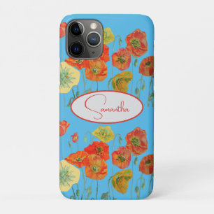 Case-Mate iPhone Case Coquelicot orange rouge Poppies floral Filles Nom