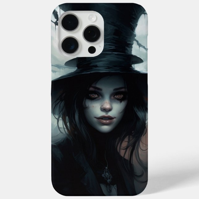 Coques Case-Mate iPhone Coques iPhone 15 Pro Max - Chapeaux Noir 7 (Verso)