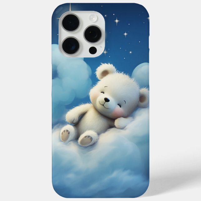 Coques Case-Mate iPhone Coques iPhone 15 Pro Max - Ourson-3 (Verso)