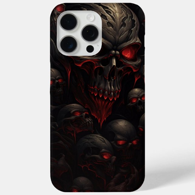 Coques Case-Mate iPhone Coques iPhone 15 Pro Max - Séries Skull -3 (Verso)