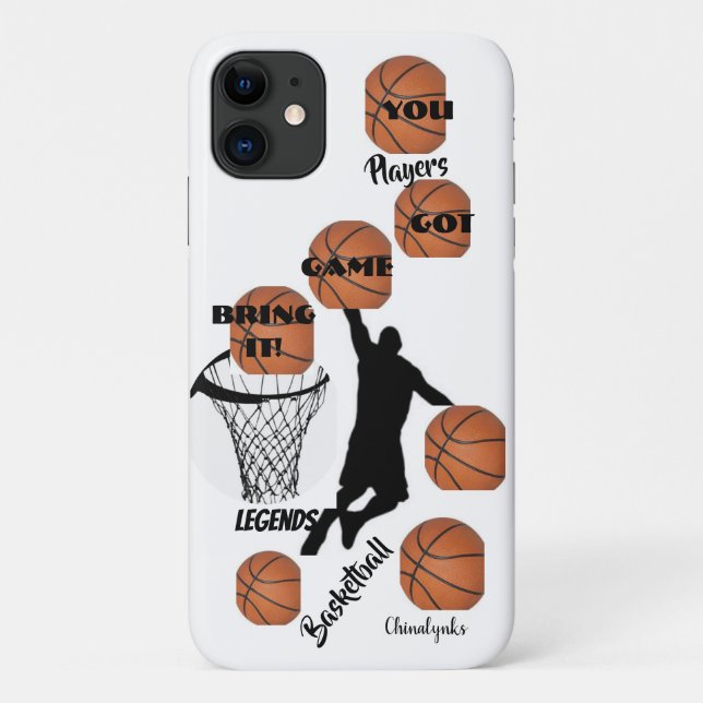 Coques Case-Mate iPhone Coques iphone de basket-ball (Dos)