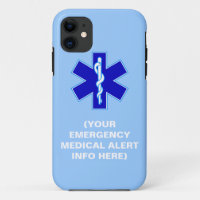 Coques iphone vigilants Médicale de secours
