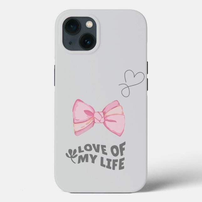 Coques Case-Mate iPhone coquette avec amour (Verso)
