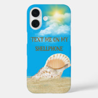 Coquillage Dans Le Sable Au Soleil