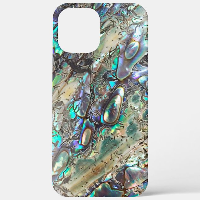 Coques Case-Mate iPhone Coquillage de la Reine paua (Verso)