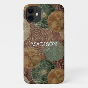 Case-Mate iPhone Case Coquillages aquarelle nautique en bois personnalis