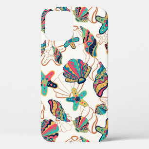 Case-Mate iPhone Case Coquillages colorés sans couture motif