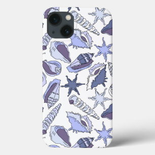 iPhone 13 Coque Coquillages de Lavendar