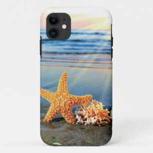 Case-Mate iPhone Case Coquillages marins et étoiles de mer sur la plage