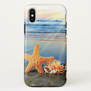 Case-Mate iPhone Case Coquillages marins et étoiles de mer sur la plage