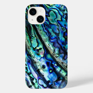 Coque Pour iPhone 14 Coquille d'Abalone   Abstrait coloré