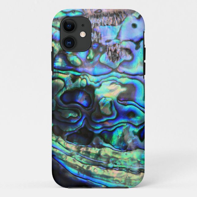 Coques Case-Mate iPhone Coquille de paua (Dos)