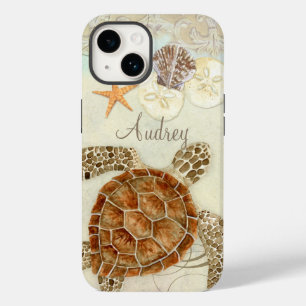 Coques Pour iPhone Coquilles côtières de mer de plage de tortue de