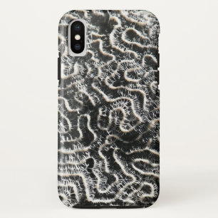 Case-Mate iPhone Case Corail noir et blanc I Abstrait Nature Photo