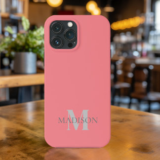 Case-Mate iPhone Case Corail rose Personnalisé