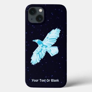 Case-Mate iPhone Case Corbeau bleu sur étoiles