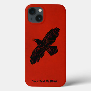 Case-Mate iPhone Case Corbeau rouge