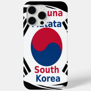 Coque iPhone 15 Pro Max Corée du Sud Hakuna Matata Art Imprimer/Graphique