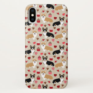 Case-Mate iPhone Case Corgi et tri jour de valentines de corgi