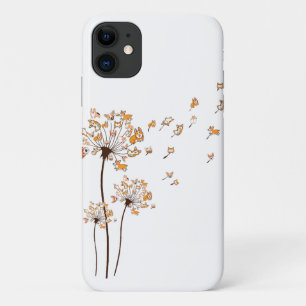 Case-Mate iPhone Case Corgi Flower Fly Dandelion Chemise mignonne Amoure