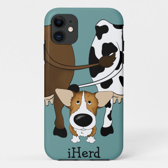 Coques Case-Mate iPhone Corgi - iHerd (Dos)