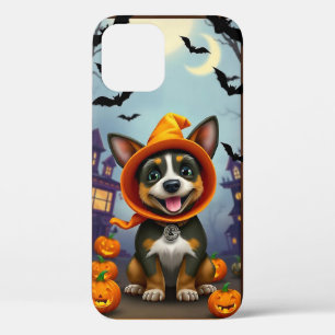Case-Mate iPhone Case Corgi joyeux portant un sweat à capuche Halloween
