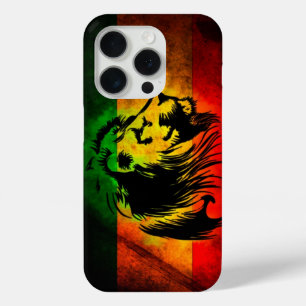 Coque iPhone 15 Pro cori rasta reggae graffiti