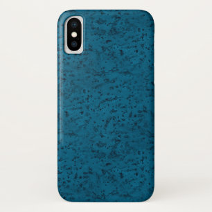 Case-Mate iPhone Case Cork bleu azur Look Grain en bois