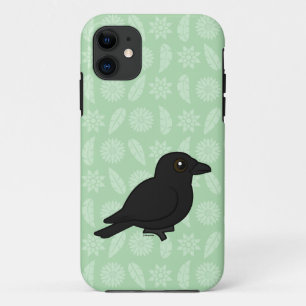 Coque iPhone 11 Corneille américaine de Birdorable