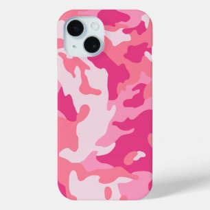 Coque Pour iPhone 15 Correspondance Caméra Et Flamant rose Rose