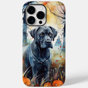 Coque Pour Pour iPhone 14 Pro Max Corso De Canne D'Halloween Avec Peur Citrouille