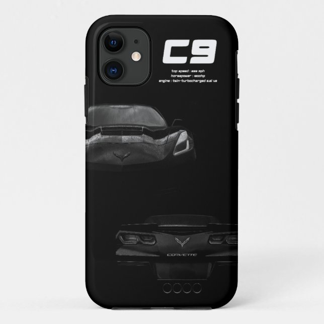 Coques Case-Mate iPhone Corvette c9 (Dos)