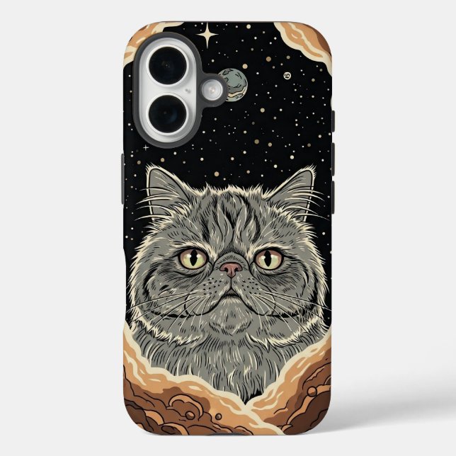Coques Case-Mate iPhone Cosmic Cat (Verso)