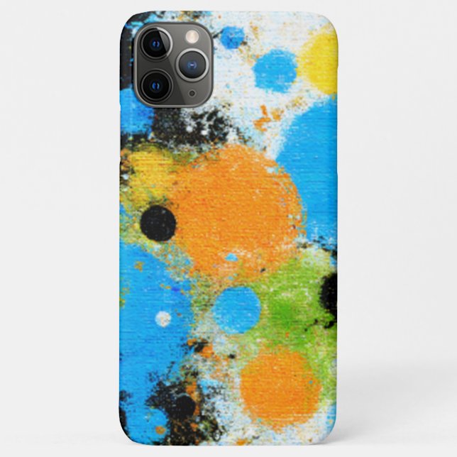 Coques Case-Mate iPhone Cosmic Chromatic Splatter: Abstract Orbit (Dos)