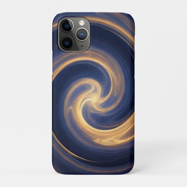 Coques Case-Mate iPhone Cosmic Vortex of Golden Light (Dos)