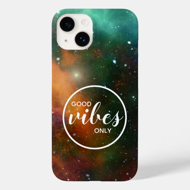 Coques Case-Mate iPhone Cosmos Cosmic Space Good Vibes uniquement Galaxie (Verso)