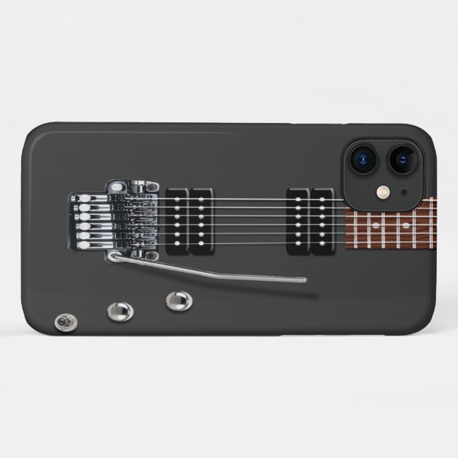 Coques Case-Mate iPhone Cosse de guitare électrique (Dos (Horizontal))