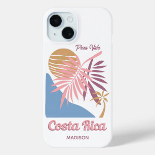 Coque Pour iPhone 15 Costa Rica Moto Pura Vida