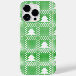 Coque Pour Pour iPhone 14 Pro Max Cosy sapin de Noël affreux pull à damiers motif