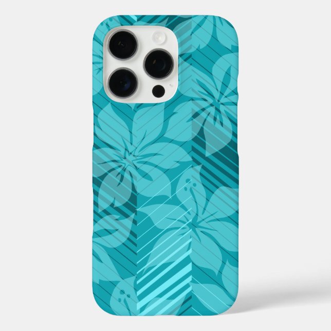 Coques Case-Mate iPhone Côte-Nord Hawaii Hibiscus Stripes (Verso)