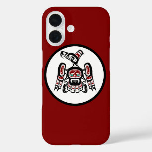 Coque Pour iPhone 16 Côte Pacifique Nord-Ouest Kaigani Thunderbird