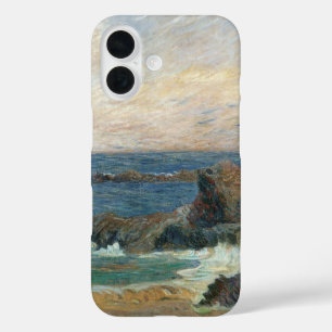 Coque Pour iPhone 16 Côte rocheuse par Paul Gauguin, Impressionnisme Vi