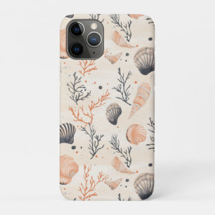 Case-Mate iPhone Case Côtière rustique - Coquillages, Starfish, Reef (13