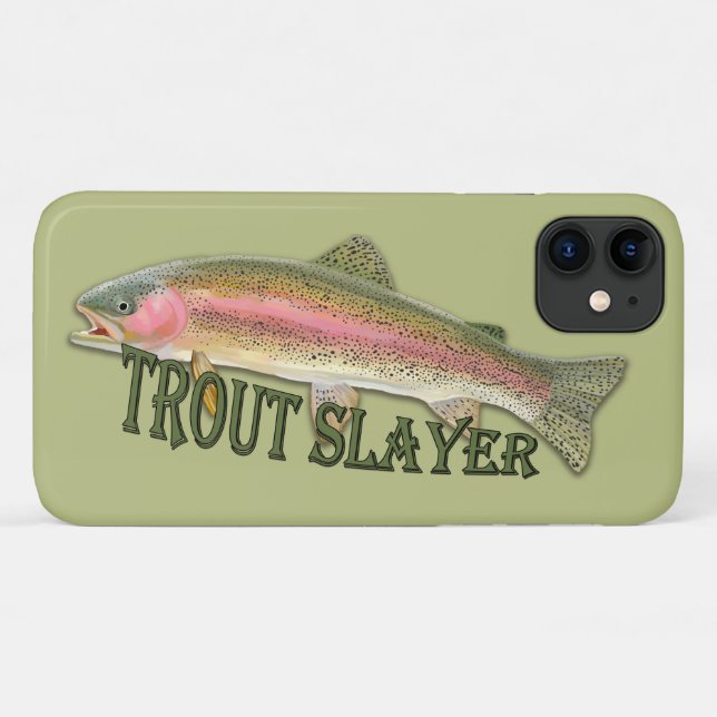 Coques Case-Mate iPhone Couche de truite arc-en-ciel (Dos (Horizontal))