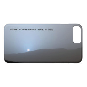 Coques Pour iPhone Coucher de soleil bleu martien