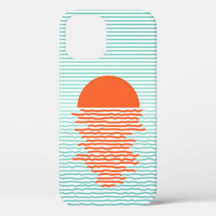 Case-Mate iPhone Case Coucher de soleil dans l'océan - arrière - plan ra
